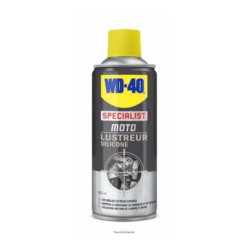 Lustreur silicone - Spécial moto - 400 ml - WD-40 - Lustrage et entretien - DE-217753