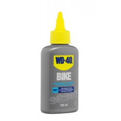 Lubrifiant chaîne conditions humides - Spécial vélo - 100 ml - WD-40 BIKE - Lustrage et entretien - DE-217654