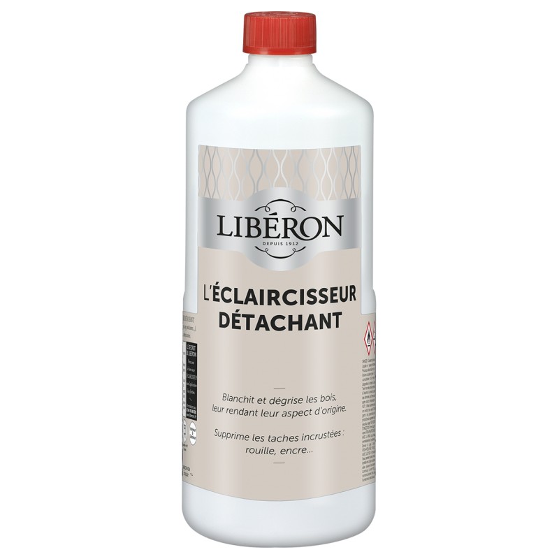 Éclaircisseur / Détachant - Bois - Panamax - 1 L - LIBERON - Détachant pour textile - DE-536052