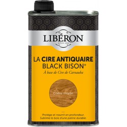 Cire d'antiquaire liquide - Black Bison - Chêne moyen - 500 ml - LIBERON - Entretien du bois - DE-536656