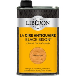 Cire d'antiquaire liquide - Black Bison - Merisier clair - 500 ml - LIBERON - Entretien du bois - DE-536805