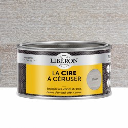 Cire blanche à  ceruser pour meuble - 250 ml - LIBERON - Entretien du bois - DE-431387