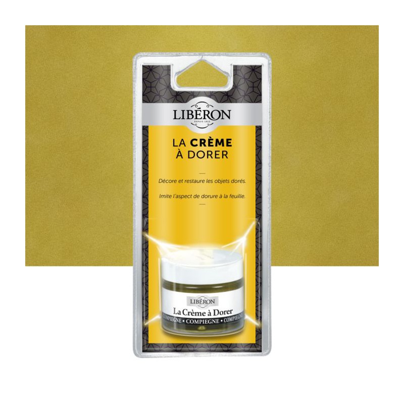 Cire brillante pour restauration - La crème à  dorer - Compiegne - 30 ml - LIBERON - Accueil - DE-537605