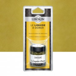 Vernis brillant pour restauration - Le liquide à  dorer - Compeigne - 30 ml - LIBERON - Accueil - DE-537654