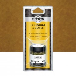 Vernis brillant pour restauration - Le liquide à  dorer - Versailles - 30 ml - LIBERON - Peintures et Rénovation - DE-537688