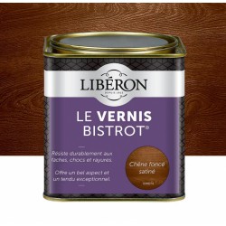 Le Vernis Bistrot - Chêne foncé - 500 ml - LIBERON - Réparation et rénovation du bois - DE-536508