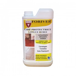 Cire protectrice longue durée - Foriver - 1 L - AVEL - Entretien des sols - DE-570408