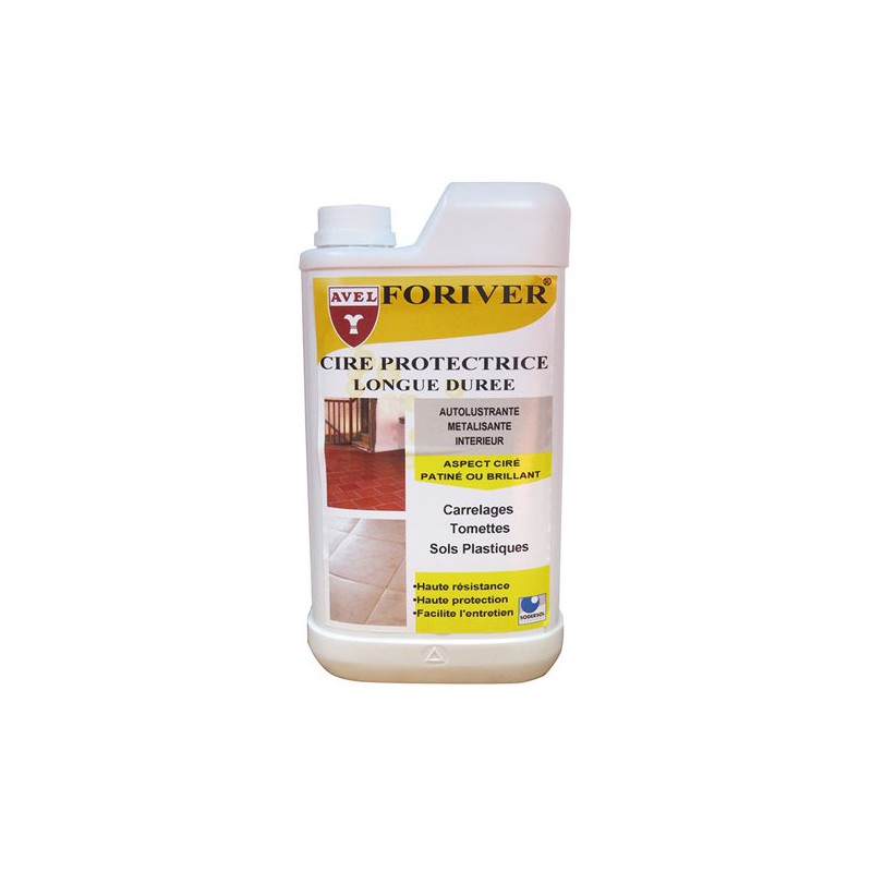 Cire protectrice longue durée - Foriver - 1 L - AVEL - Entretien des sols - DE-570408