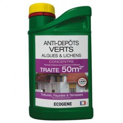 Anti dépôts verts concentré - 50 mÂ² - 1 L - ECOGENE -  - DE-415265