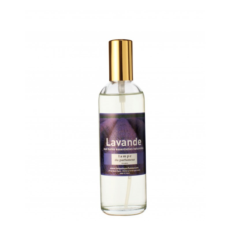 Vaporisateur d'ambiance - Lavande - 100 ml - LAMPE DU PARFUMEUR - Parfum d'intérieur - DE-472480