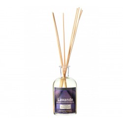 Bambous parfumés - Lavande - 100 ml - LAMPE DU PARFUMEUR - Parfum d'intérieur - DE-472431