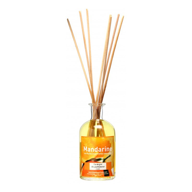 Bambous parfumés - Mandarine - 100 ml - LAMPE DU PARFUMEUR - Parfum d'intérieur - DE-507632