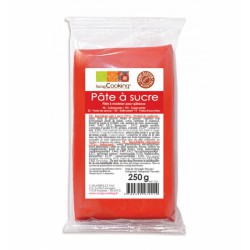 Pâte à  sucre - Rouge - 250 Grs - SCRAPCOOKING - Épicerie sucrée - DE-156489