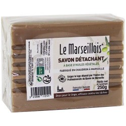 Savon de Marseille détachant - 250 Grs - LE MARSEILLOIS - Détachant pour textile - DE-429332