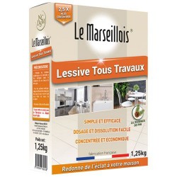 Lessive tous travaux - 1.25kg - LE MARSEILLOIS -  - DE-429373