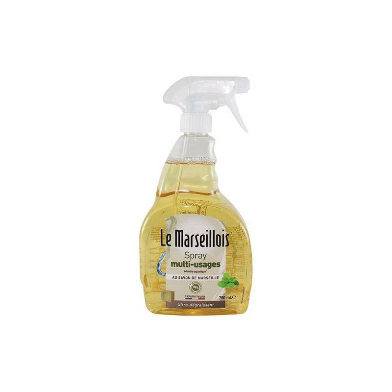 Nettoyant multi-usages au savon de marseille - 750 ml - LE MARSEILLOIS - Produits multi-usages - DE-429696