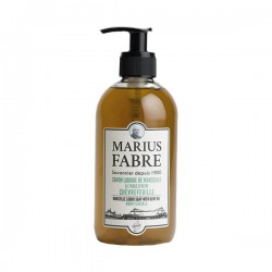 Savon liquide de Marseille à  l'huile d'olive - Chèvrefeuille - 400 ml - MARIUS FABRE - Bain, savons et soins du corps - DE-1...