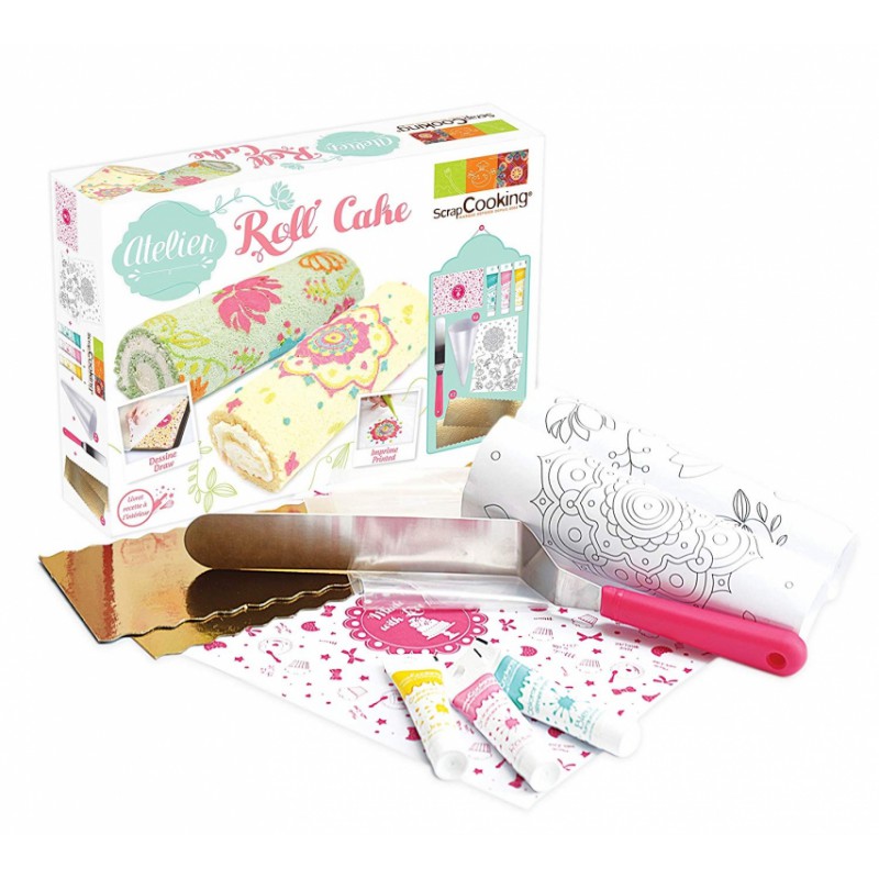 Coffret Atelier Roll'Cake - SCRAPCOOKING - Accessoires de patisserie - DE-777615