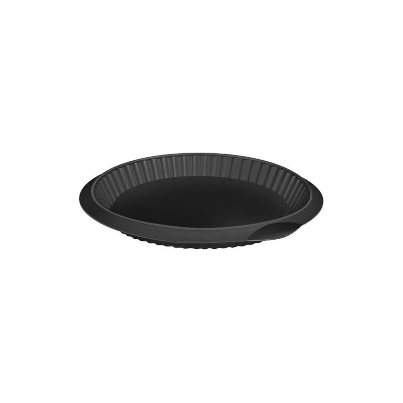 Moule à  tarte en silicone - Noir - 28 cm - LEKUE - Moules - DE-706945