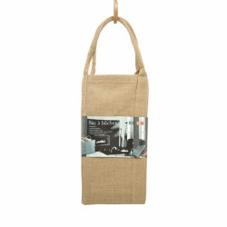 Sac à  bûches - Jûte naturel - AUBRY GASPARD - Accessoires cheminée / poêle - DE-445784