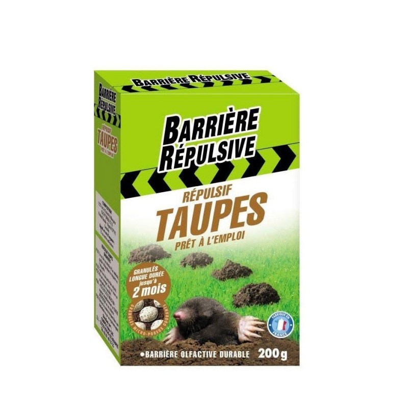 Répulsif pour taupes - Prêt à  l'emploi - Barrière Répulsive - Taupes - DE-475039