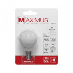 Ampoule LED bulb - E14 - 6 Watts - Maximus - DURACELL - Ampoules LED - DE-234765