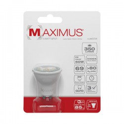 Ampoule LED Spot - GU10 - 5 Watts - Maximus - DURACELL - Ampoules LED - DE-234773