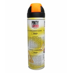 Marqueur fluorescent 360Âº - Jaune - 500 ml - PINTY - Peinture aérosol - DE-290742