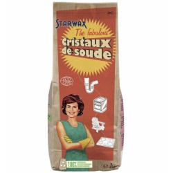 Cristaux de soude - Biodégradable - 1 Kg - STARWAX - Produits multi-usages - 21039