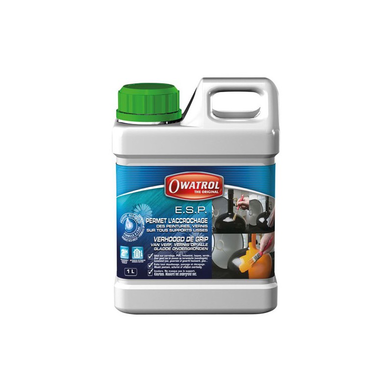 Préparateur pour surfaces très lisses ESP - 1L - OWATROL - Peintures - DE-641233