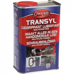 Dégrippant et lubrifiant multifonction, haute technicité - Transyl - 1 L - OWATROL - Solvant / Graisse - BR-679429