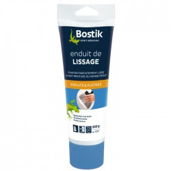 Enduit de lissage en pâte - Murs et plafonds - 330 Grs - BOSTIK - Enduit de lissage - BR-125125