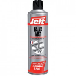 Revêtement de protection anticorrosion - Galvanisation à  froid - Galva Mat - 650 ml - JELT - Solvant / Graisse - SI-302848