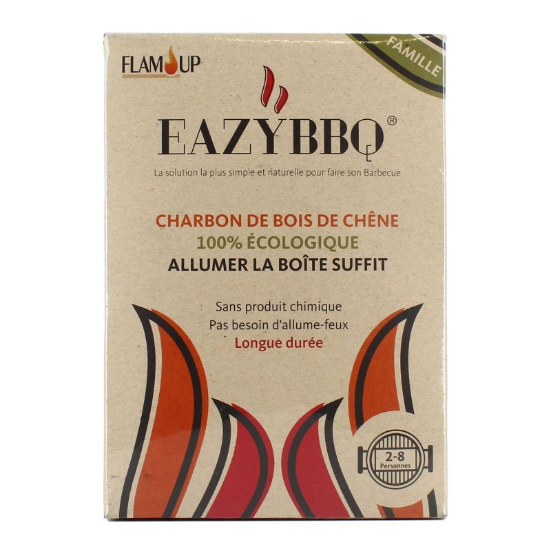 Allume feu - EazyBBQ - 100 % Naturel - FLAM UP - Allume-feux - SE9218