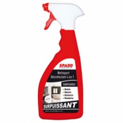 Nettoyant surpuissant - Sanitaires - 4 en 1 - 500 ml - SPADO - Hygiène de la maison - BR-505124