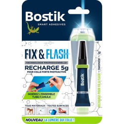 Tube de recharge pour colle de réparation - Fix & Flash - 5 Grs - BOSTIK - Colle - DE-322179