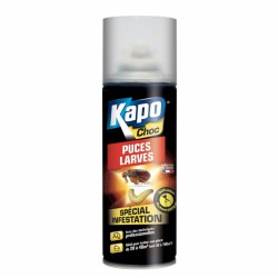 Aérosol spécial infestation puces et larves - 200 ml - KAPO - Insectes rampants - 3094