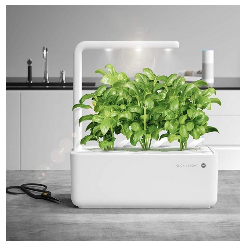 Potager d'intérieur - Click & Grow - Smart Garden 3 - Blanc - EMSA - Jardinières et suspensions - DE-330886