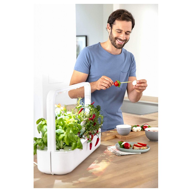 Potager d'intérieur - Click & Grow - Smart Garden 9 - Blanc - EMSA - Jardinières et suspensions - DE-330878