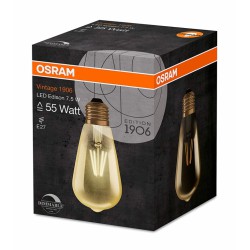 Ampoule LED à  filament - Vintage Édition 1906 - E27 - 6.5 W - OSRAM - Ampoules LED - DE-269217