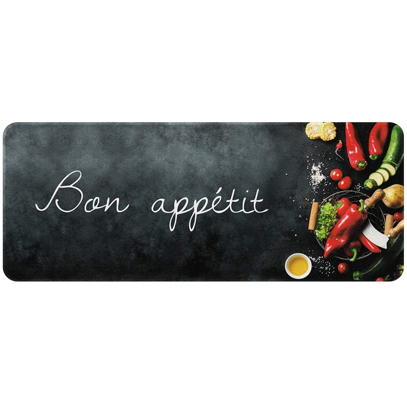 Tapis de cuisine Bon Appétit - 50 x 120 cm - ID MAT - Tapis - DE-240390