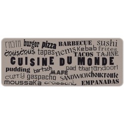 Tapis de cuisine Cuisine Du Monde - 50 x 120 cm - ID MAT - Tapis - DE-527730