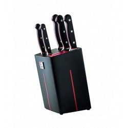 Bloc de 5 couteaux de cuisine - Velocity Noir - RICHARDSON SHEFFIELD - Coutellerie - DE-552902