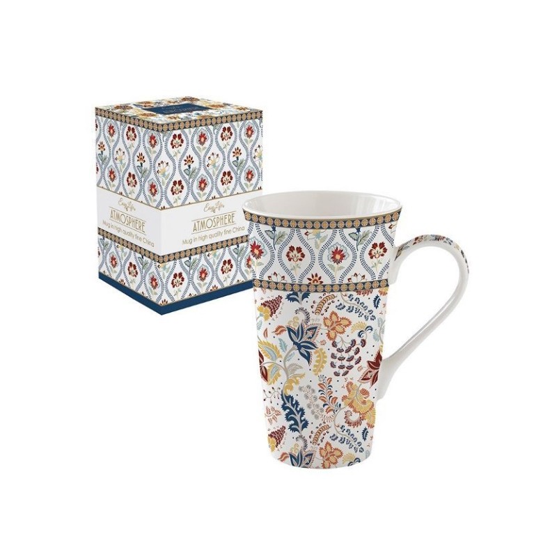 Mug géant et son coffret - Cachemire - EASY LIFE - Tasse / Mug - DE-534199