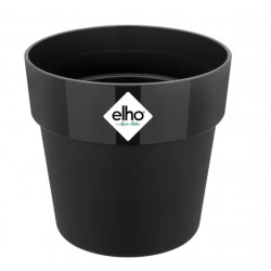 Cache-pot d'intérieur - B for Original Mini - 11 x 10 cm - Noir - ELHO - Pots ronds - DE-523333