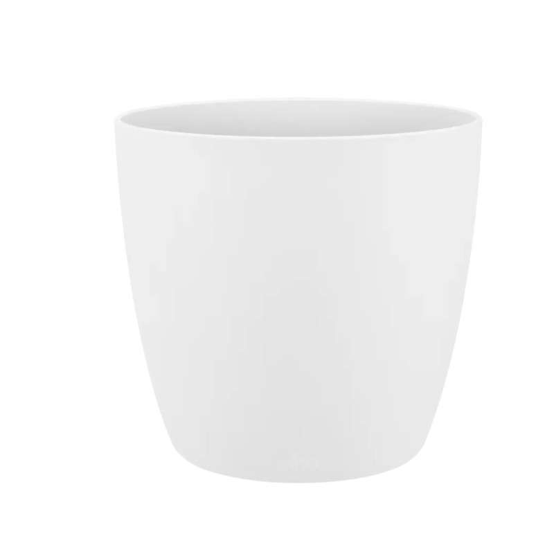 Cache-pot d'intérieur - Brussels Mini - 6.7 x 6 cm - Blanc - ELHO - Pots ronds - DE-402164