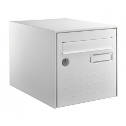 Boîte aux lettres - Steel Box - Simple face - Blanc - DECAYEUX - Boîte aux lettres - SI-405656