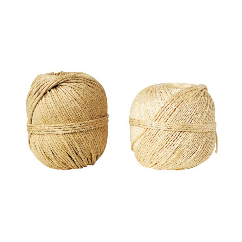 Pelote de ficelle Sisal ⌀ 2,8 mm - 50 mètres - Cordage - BR-083496