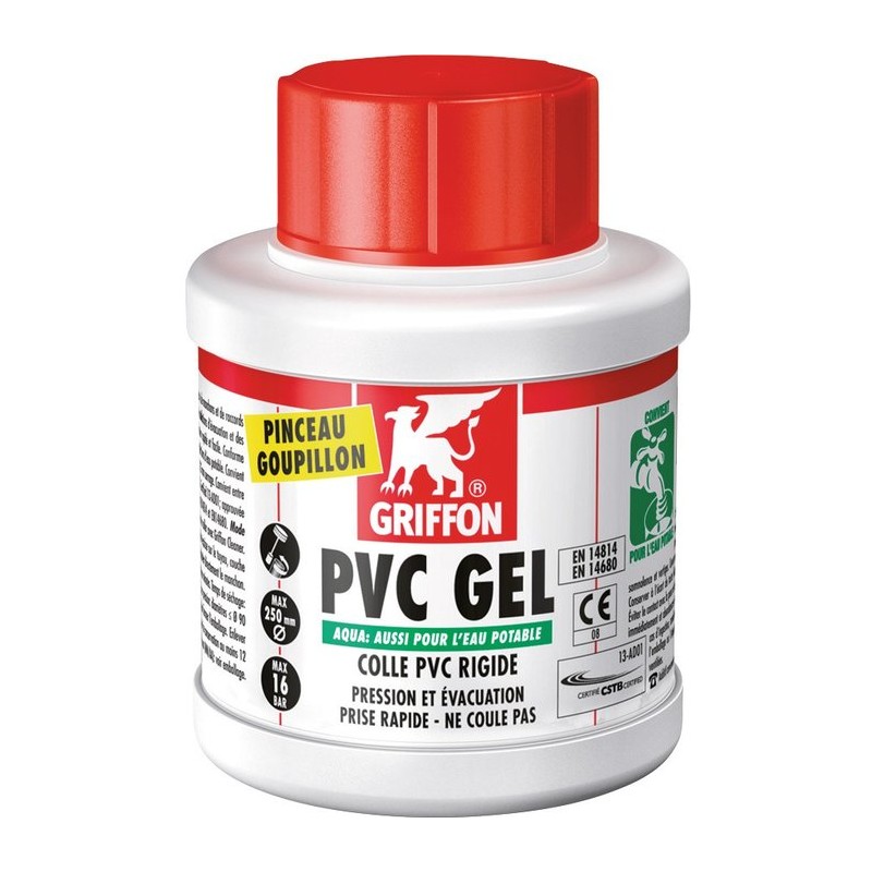 Colle PVC gel aqua - 250 ml - GRIFFON - Colle - SI-184202