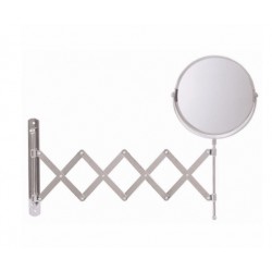 Miroir grossissant extensible - Chromé - PRADEL - Accessoires salle de bain - DE-706093